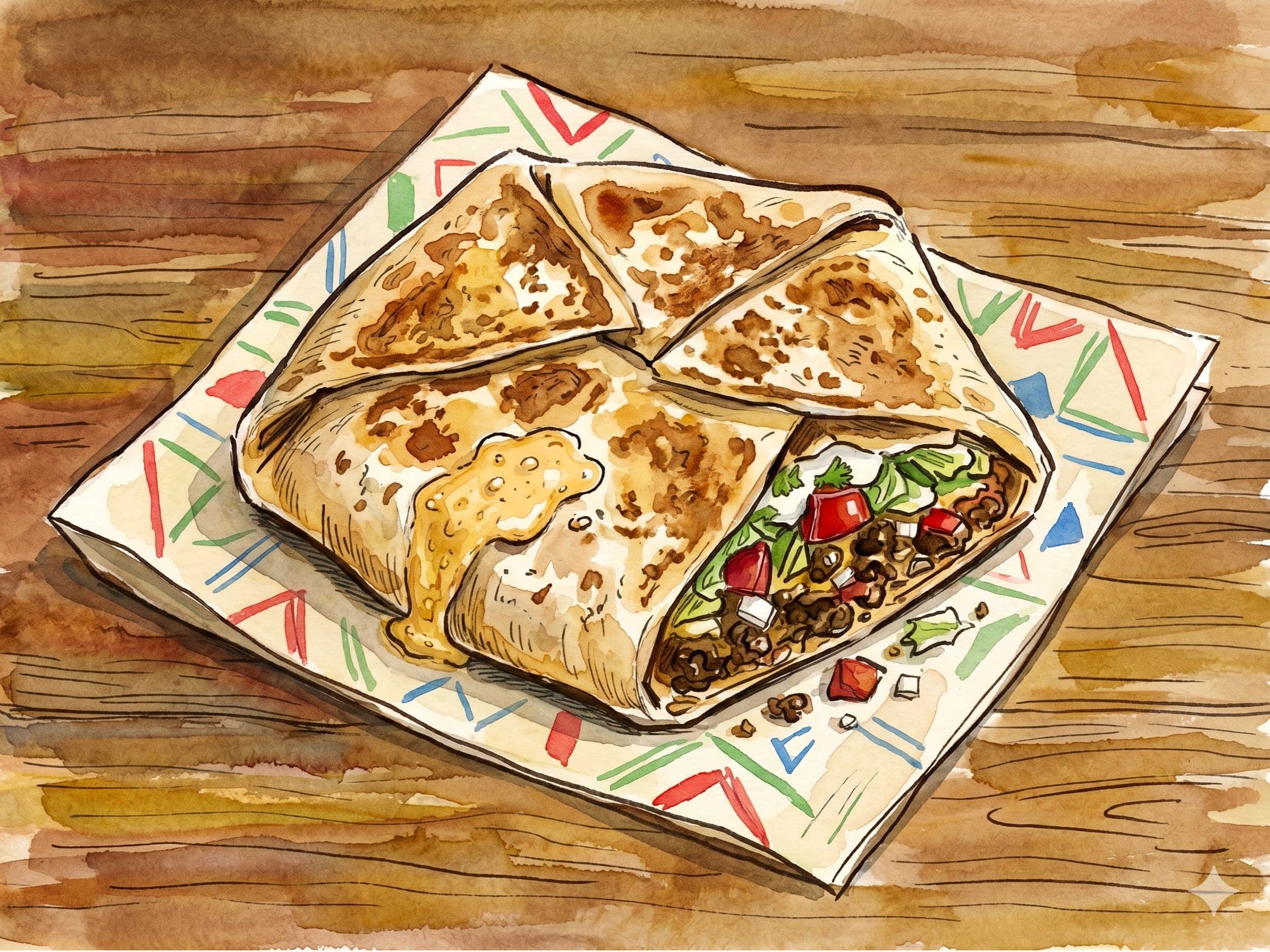 Dairy-free Taco Crunch Wrap