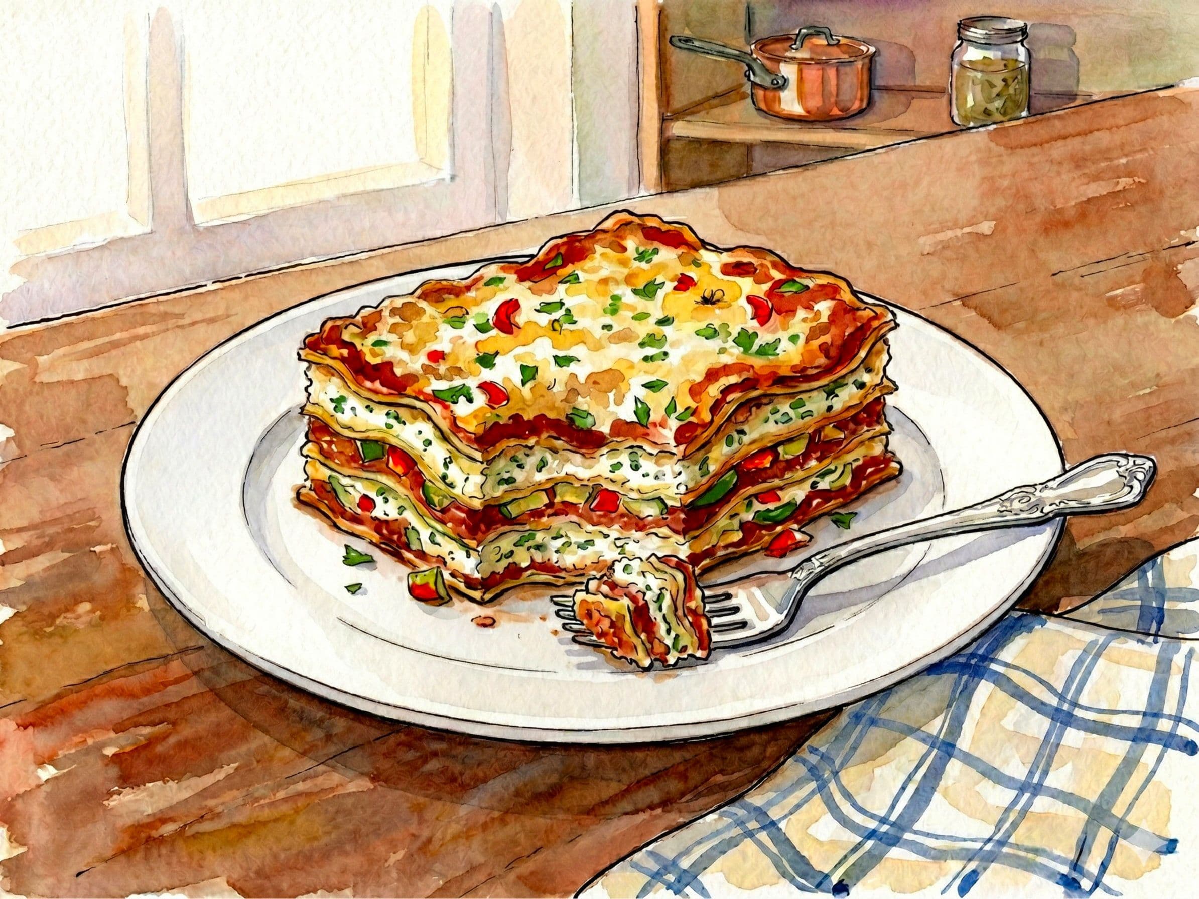 Dairy-Free Ricotta Lasagna