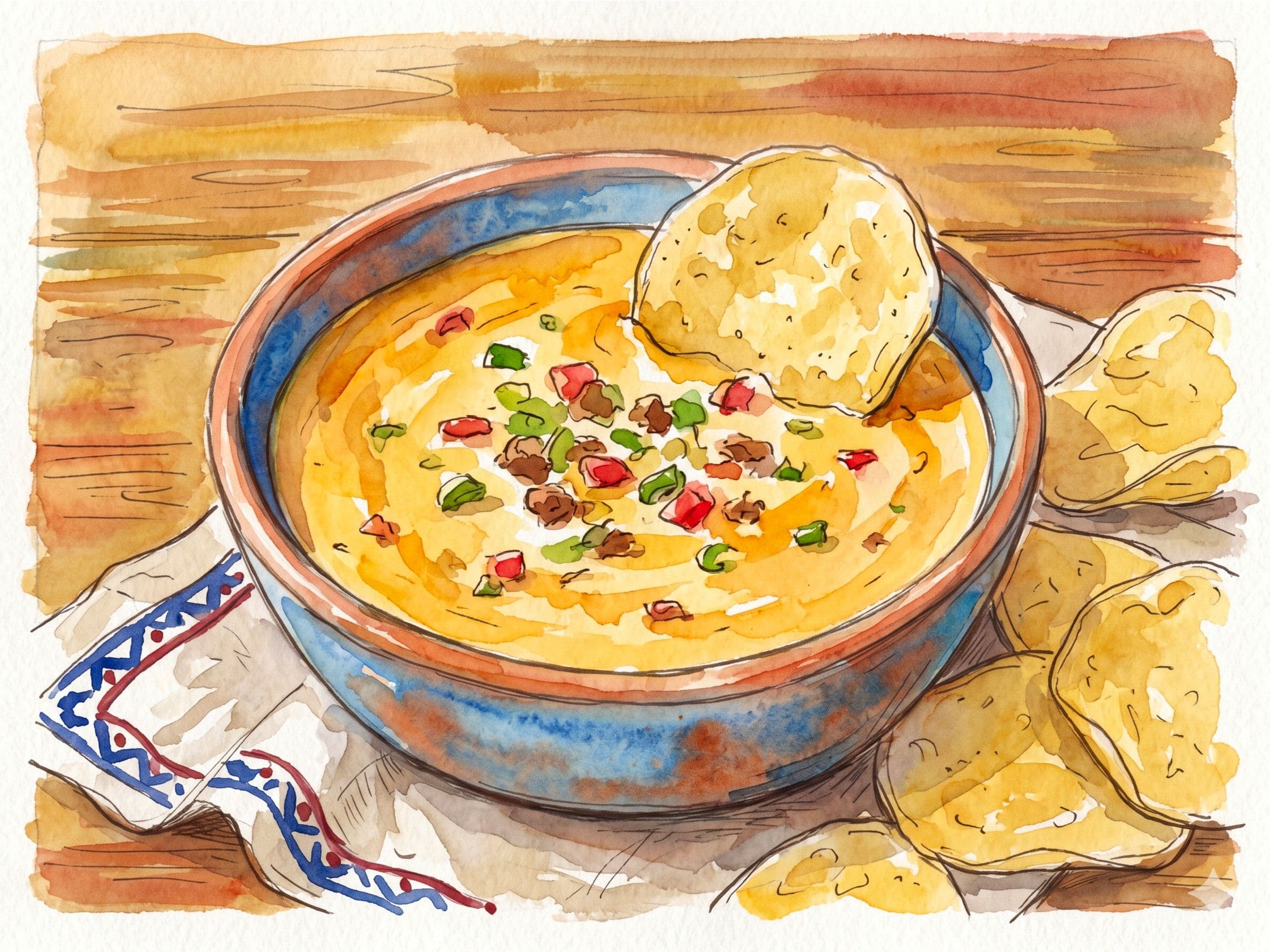 Dairy-Free Queso Cheese Dip