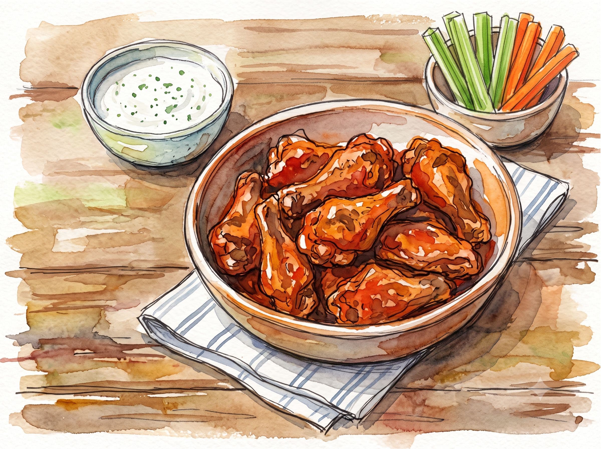 Dairy-Free Buffalo Wings